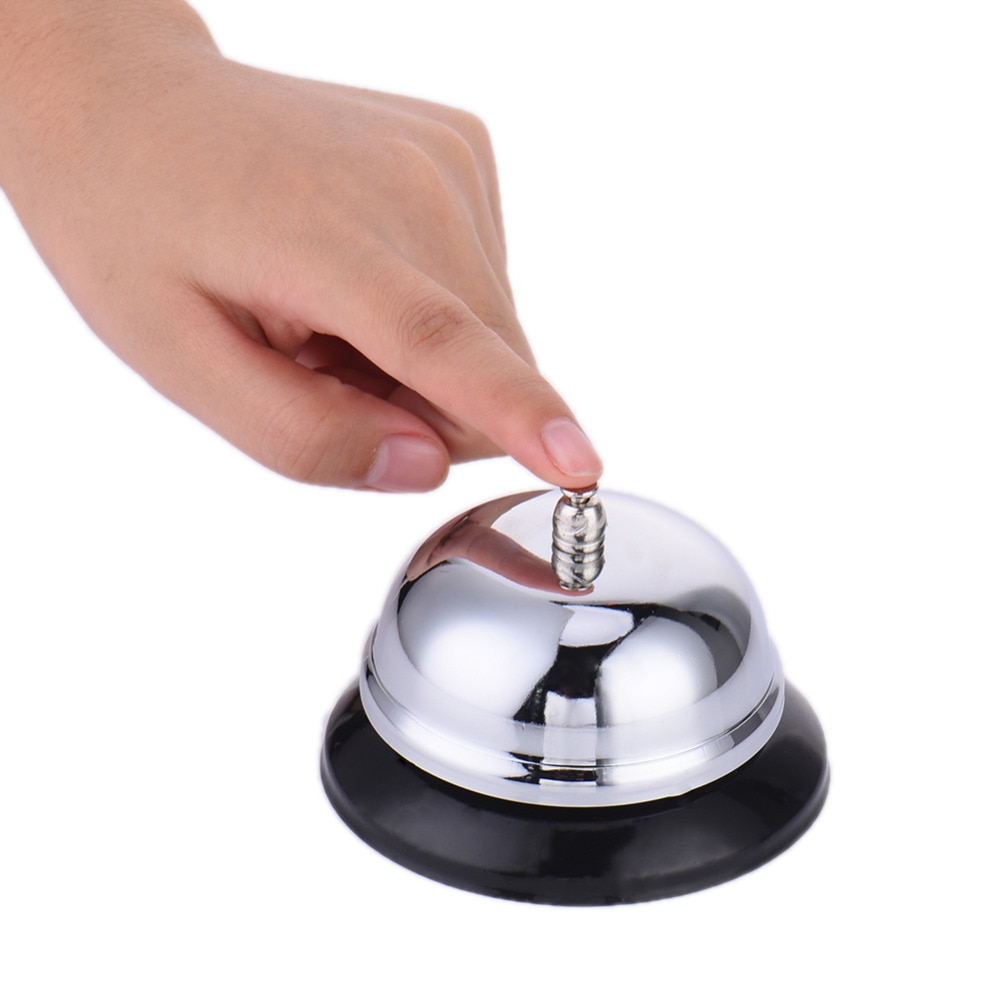 Desk Kitchen Hotel Counter Reception Restaurant Bar Ringer Call Bell Service Kit Reminder Food Grade Stainless Call Bell