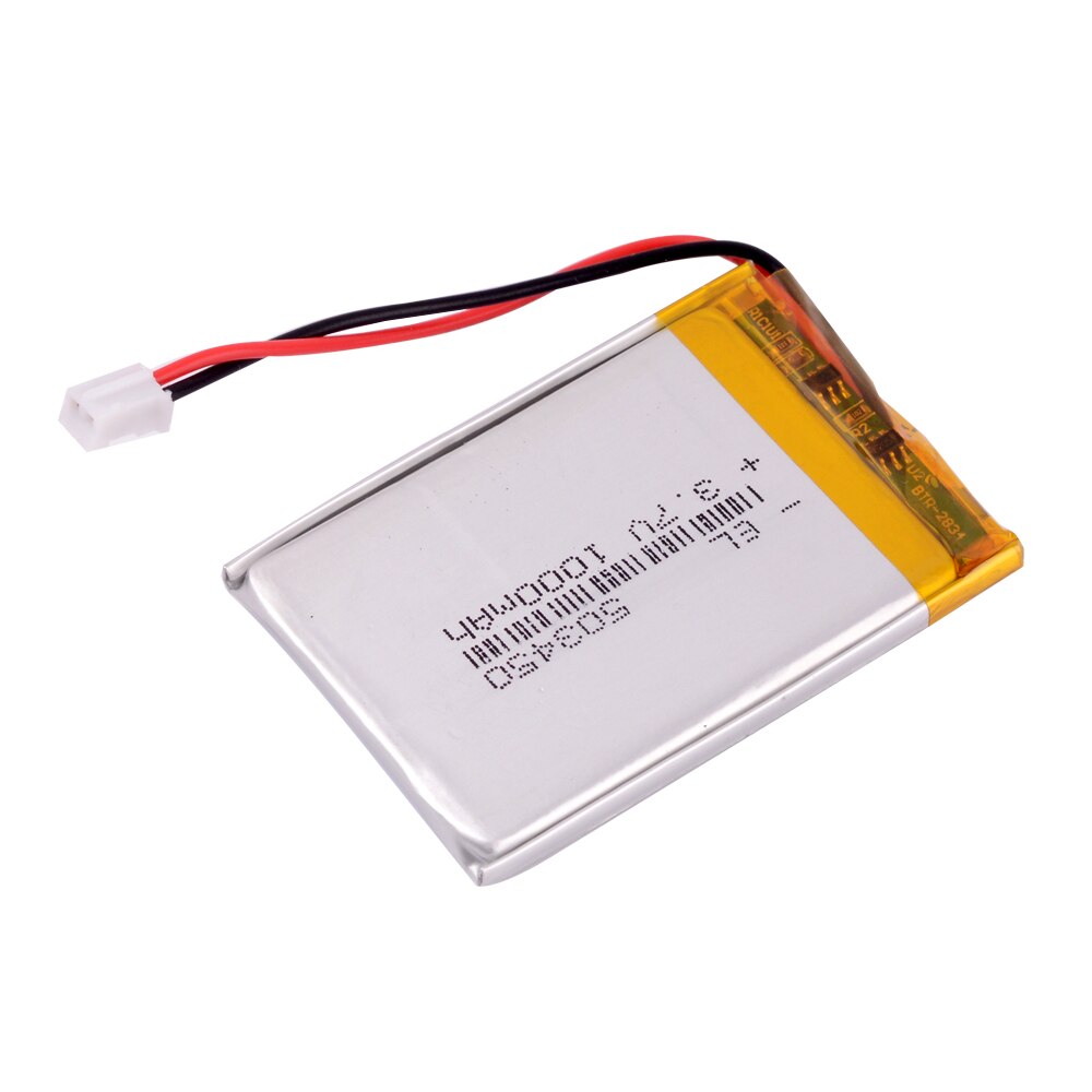 Jst PH2.0 2pin 3.7V 1000Mah 503450 Lithium Polymer Lipo Oplaadbare Batterij PS4 Goud Draadloze Headset Ps3 Controllers