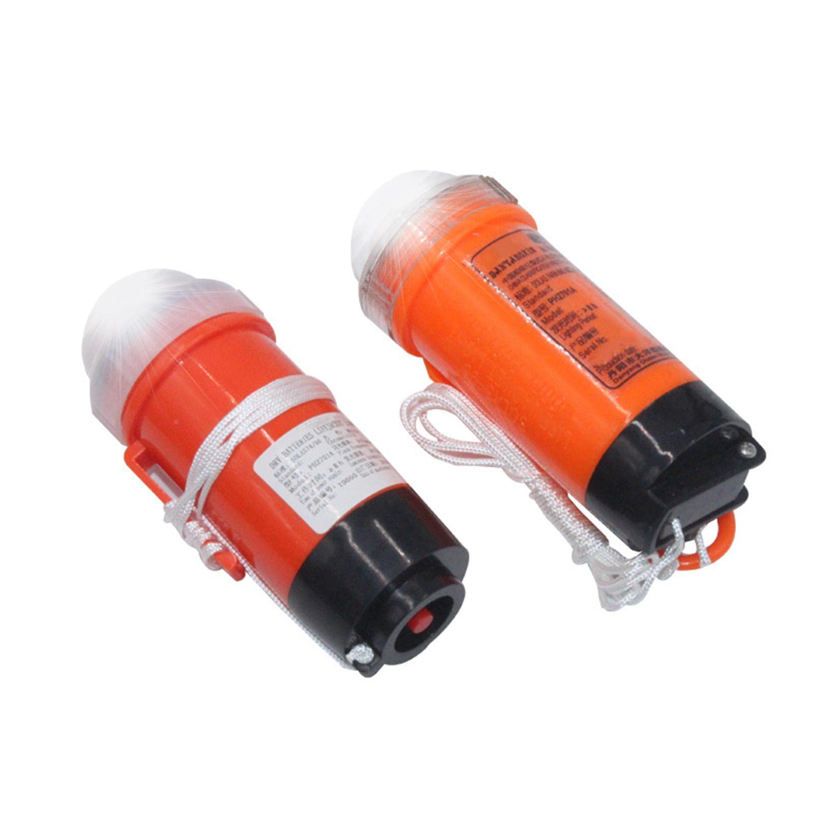 Emergency Strobe Lights Marine, Bright Safety Strobe Light, Easily Attaches to Life Vest, Jacket, and More for Increased Visibil: 2pcs