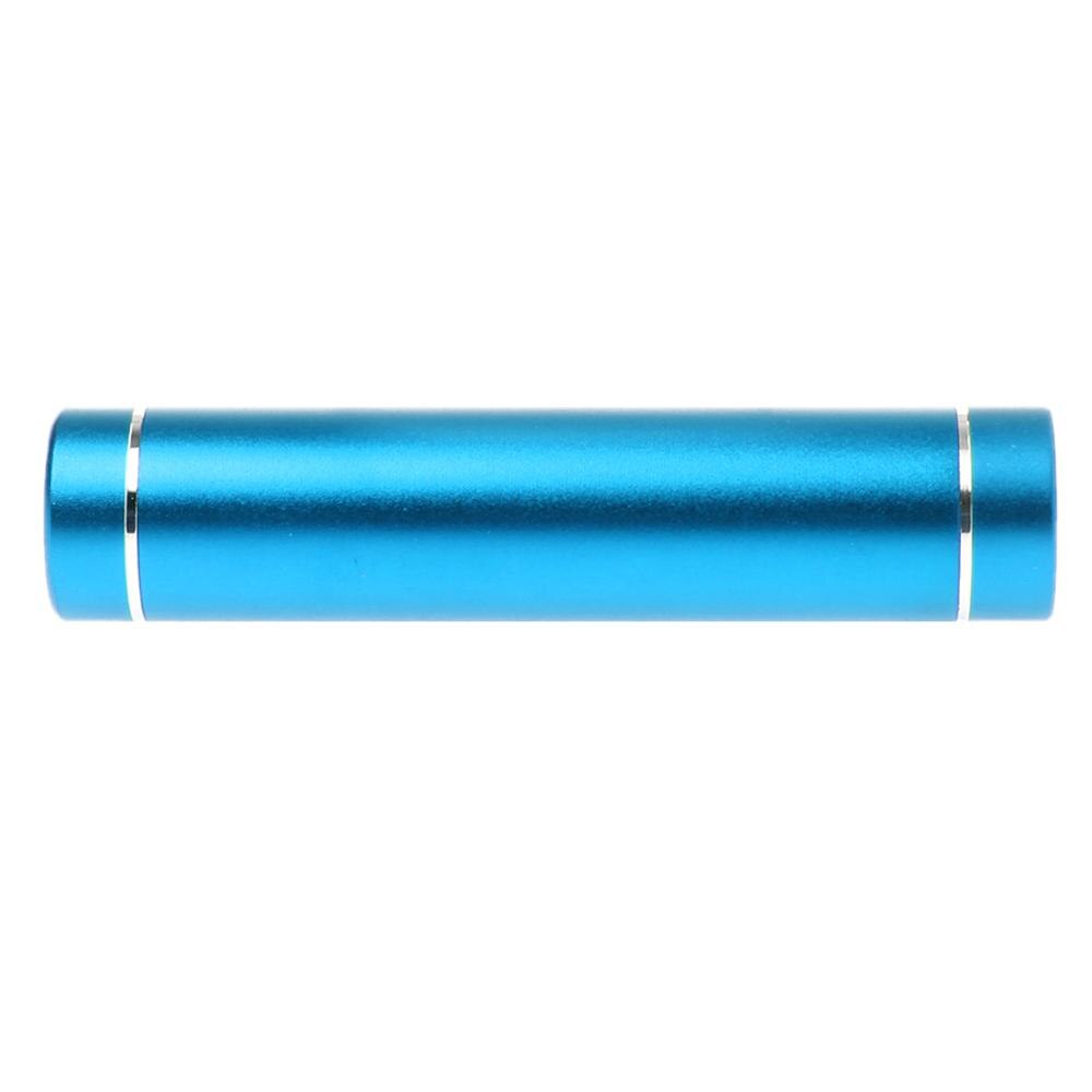 18650 Battery DIY Power Bank Box With LED Flashlight USB Charger For Smart Phone Q6PA: Blue