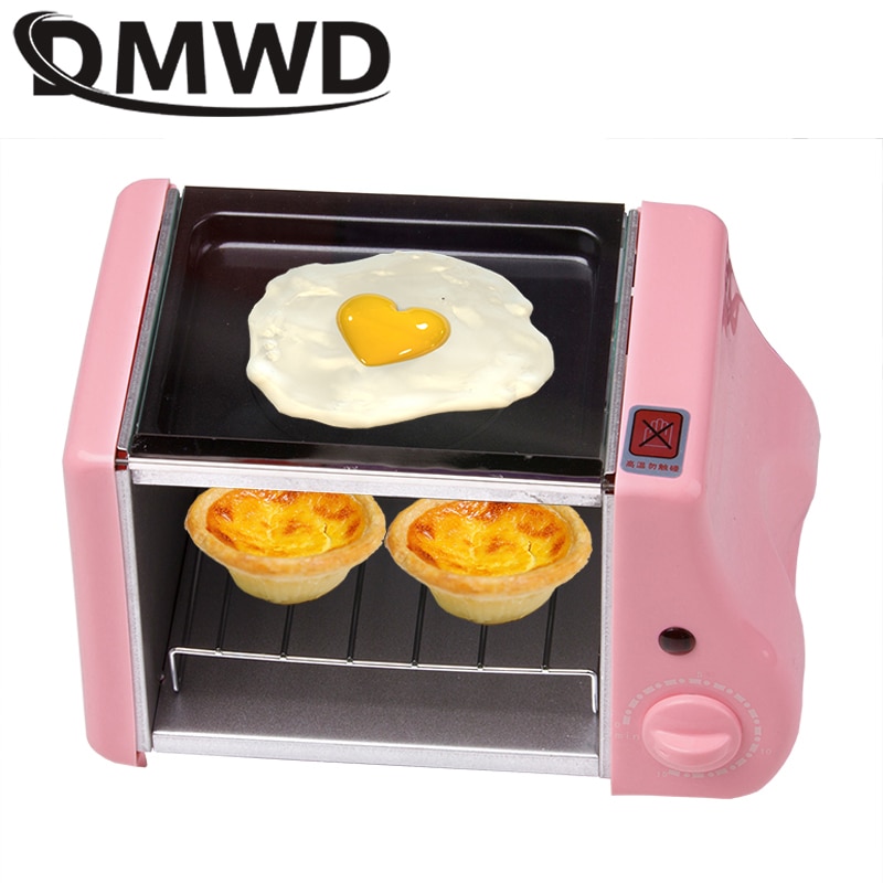 Multifunktions Mini elektrische Backen Bäckerei braten Backofen Grill gebraten eier Omelett pfanne frühstück maschine brot Hersteller Toaster