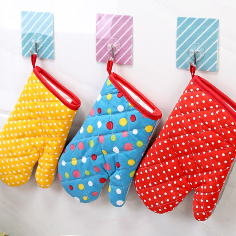 1Pc Oven Mitts Kitchen Gloves Cooking Microwave Gloves Baking Bbq Oven Potholders Oven Mitts Insulation Mat Baking Kitchen Tools