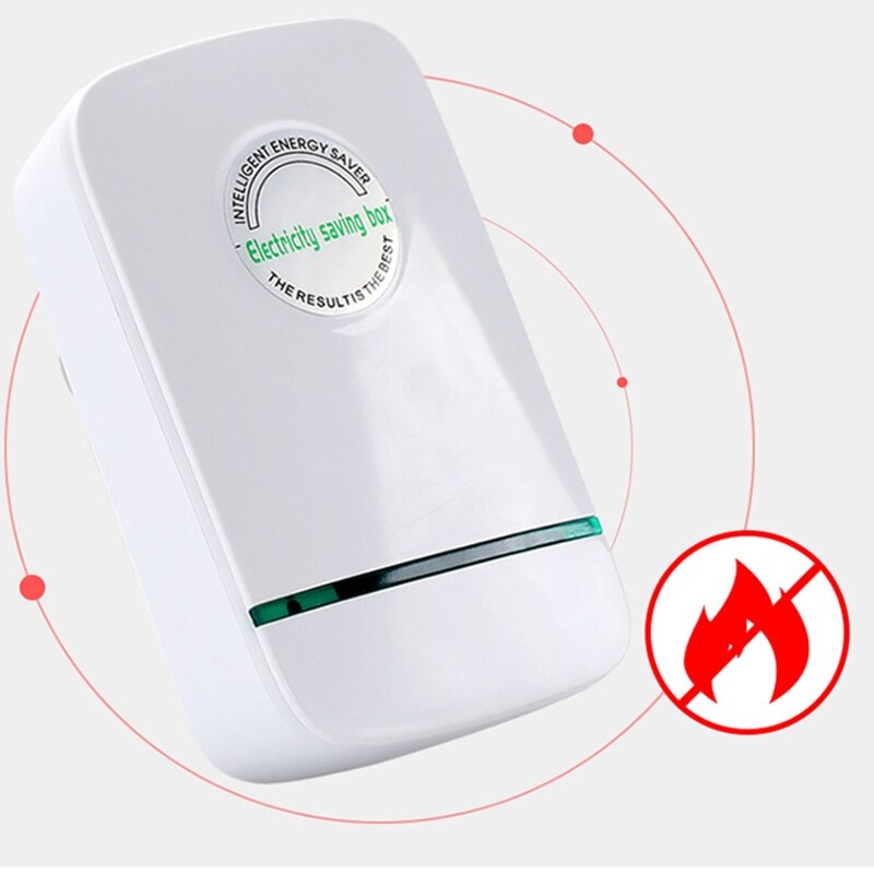 Ahorrador de energía para el hogar, enchufe de ahorro de energía Industrial, ahorro de energía y alta eficiencia, 90V-250V, 1 unidad