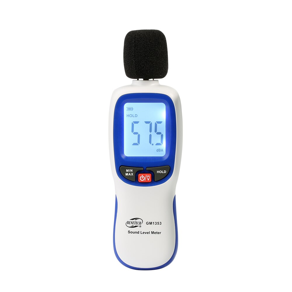 Digital Sound Level Meter Intelligente Decibel Meter 30-130dB Tester Methigh Nauwkeurigheid Voor Testen Decibel Monitoren GM1353