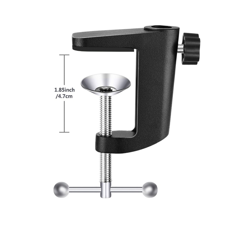 Recording Webcam Holder Stand Clip Mic Adjustable Suspension Boom Table Bracket with Shock Holder Mount for Webcam