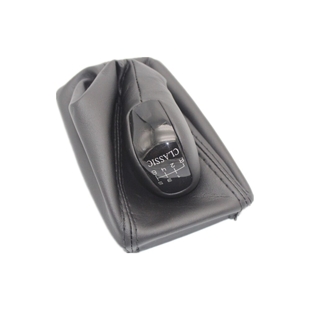 Dla mercedes-benz e-class W211 klasyczny 2002 2003 2004 2005 2006 2007 2008 samochód 6 skrzynia biegów gałka zmiany biegów ze skórzane buty
