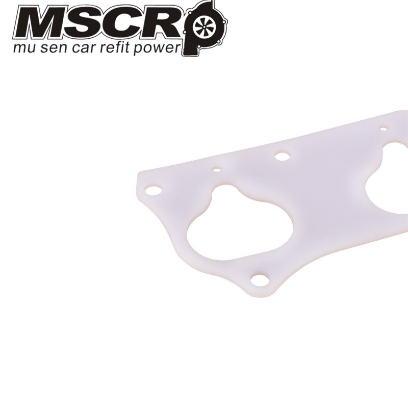 Intake Manifold Throttle Body Heat Shield Gasket Durable Advanced Thermal Insulation Plastics for K24A2 K20A3 K20Z1 K20Z3
