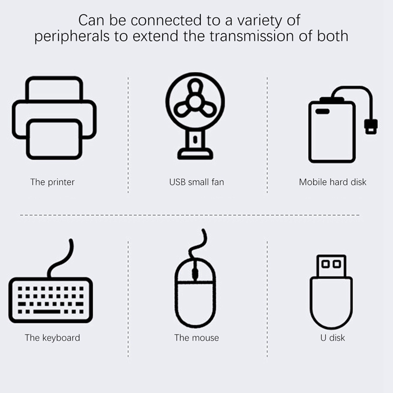 For Nintendo Switch Hd Video Converter for Nintendo Switch USB 1080 to HDMI-Compatible Portable Adapter