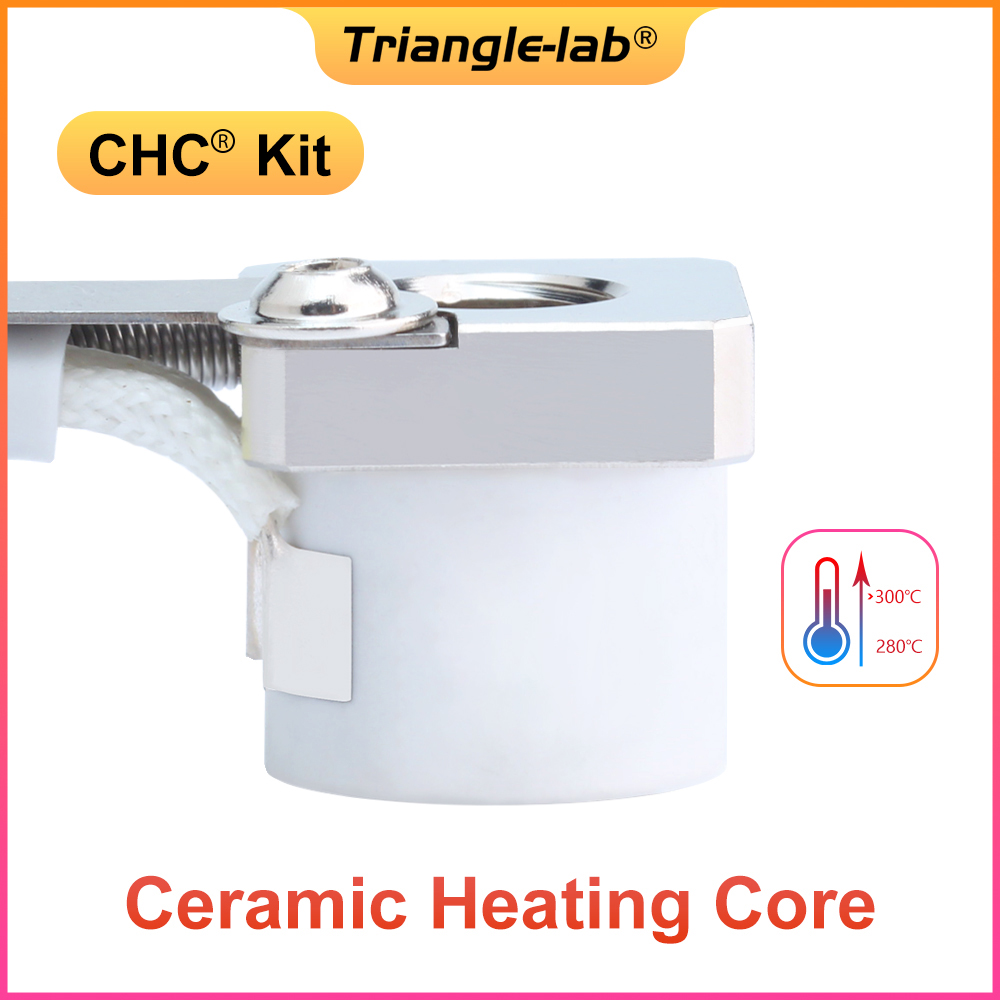 TriangleLab CHC® KIT Ceramic heating core M6 thread quick heating for Voron Hotend V6 GHotend cr10 cr-10 cr-6se mk3s 3D printer