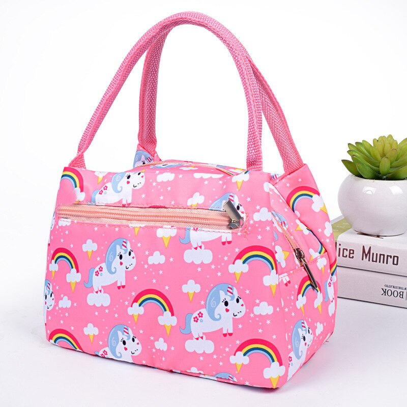 2022 Ladies Thickened Cooler Isolated Bag Outdoor Picnic Waterproof Insulated Lunch Bags Cooler Drybag Box for Women: Horse