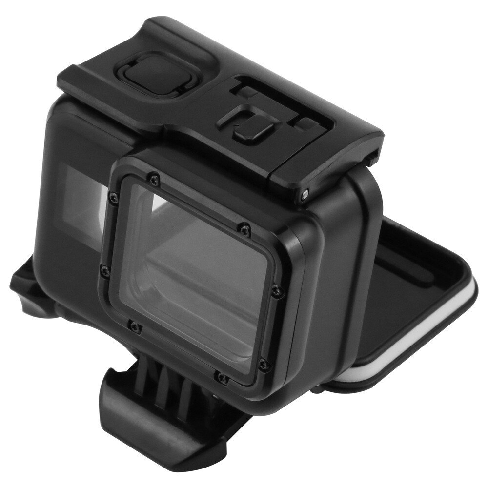 60m undervattensdyk vattentätt fodral för gopro hero 5 6 7 svart accesorios husbox för go pro 7 6 5 actionkameratillbehör