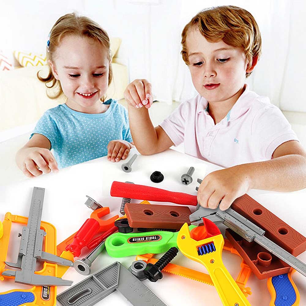 Vroeg Leren Ingenieur Onderhoud Tool Speelgoed Baby Pretend Play Educatief Kinderen Gereedschap Reparatie Gereedschap Pretend Play Toys