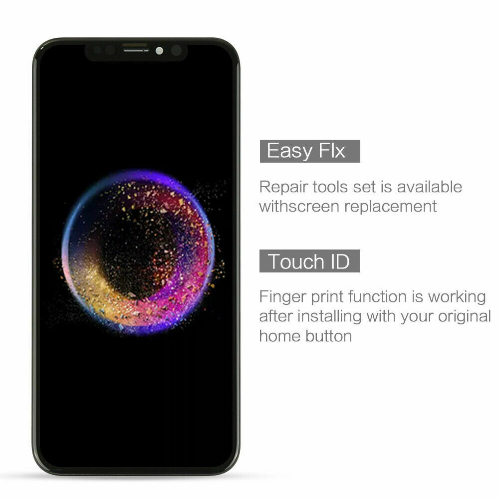 Lcd-skjerm med berøringsskjerm, digitaliseringsenhet, aaa++ oled-skjerm til iphone xr x xs max 11