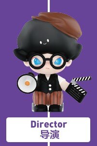 POPMART DIMOO Social University series blind boxes: director