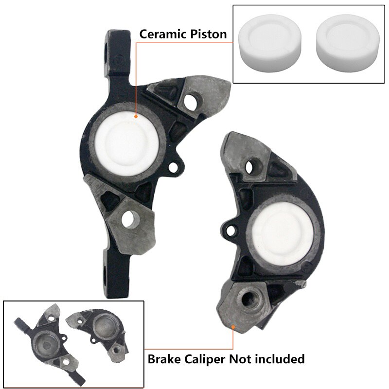 HEPPE Bicicleta Pinça de Freio Hidráulico Pistão Cerâmico Mtb Pistão de Freio a Disco de Bicicleta de Estrada Para XT/M785/M8000/SLXM675 Peças de Reparo de Bicicleta