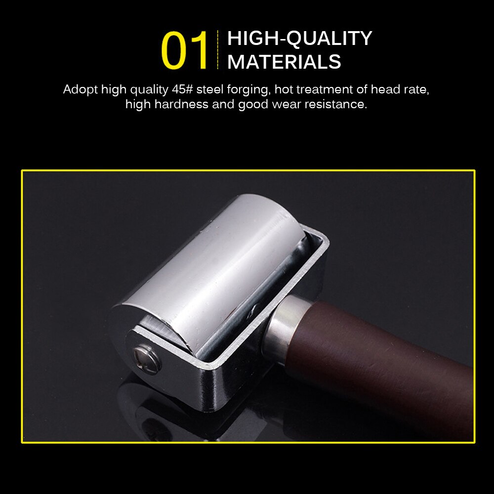 Läder lim kanter gör-det-själv handgjorda veckverktyg läder hantverk roller laminering roller hantverk