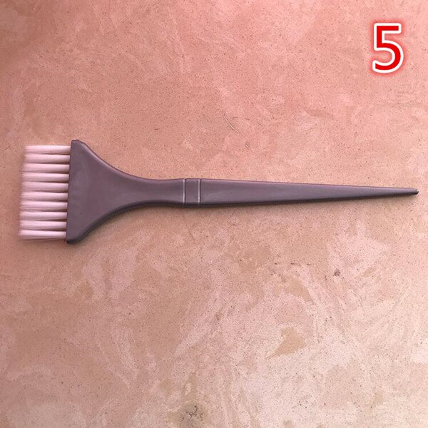 1 Pc Hair Dye Comb Home DIY Essential Tool Hairdressing Baking Oil Comb with Brush Dyeing Coloring: 5