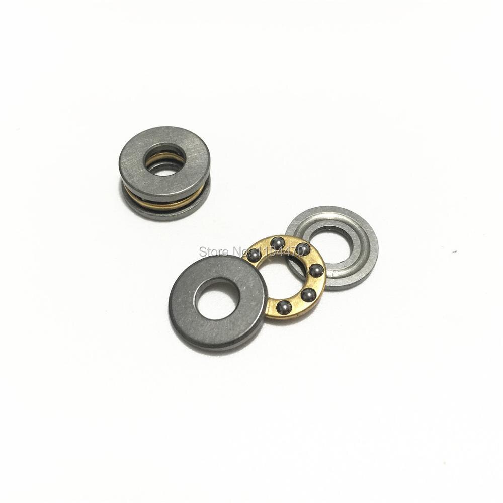 5pcs/Lot F8-22M 8x22x7 mm Axial Ball Bearing Thrust Bearing 8mm x 22mm x 7mm Miniature Plane Bearing 3-Parts