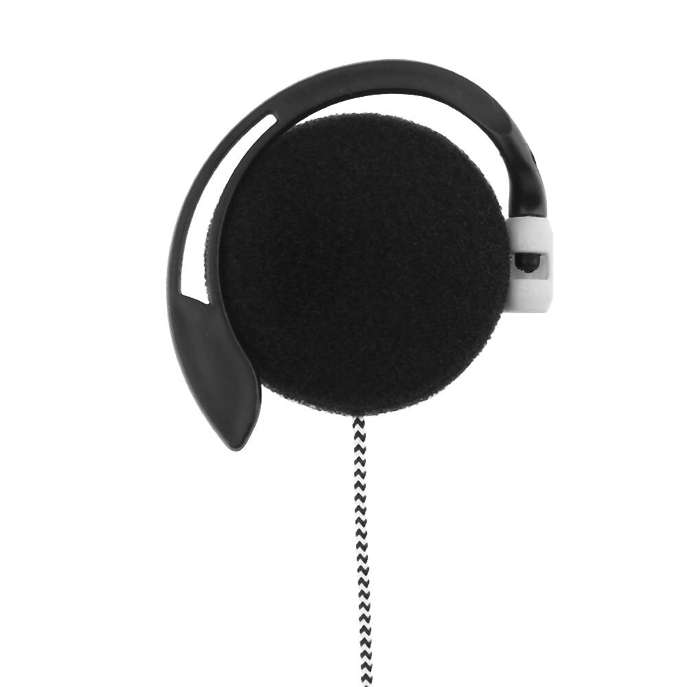 3.5mm przewodowy zestaw słuchawkowy do gier nauszne słuchawki sportowe zaczep na ucho słuchawki do muzyki do smartfonów Tablet Laptop pulpit PC