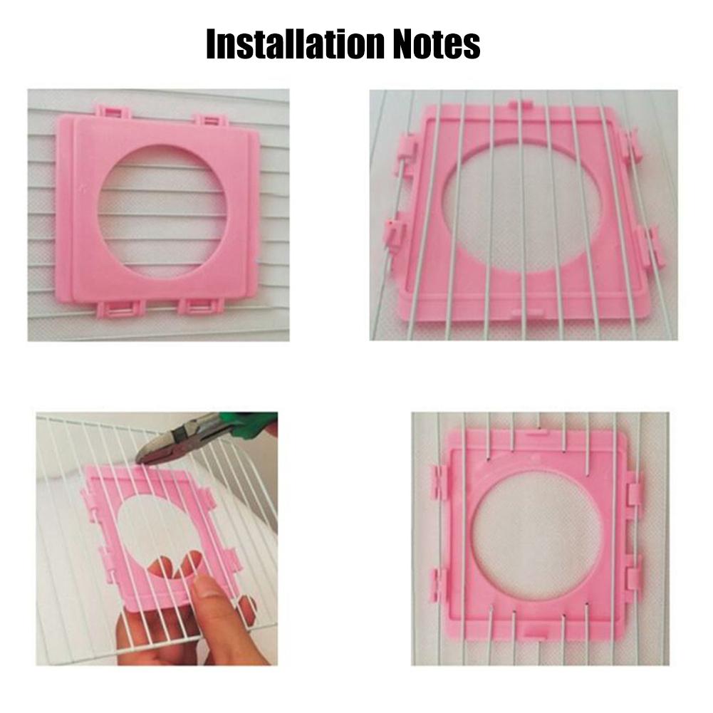 Hamster tunnel bur tunnel externt rör gränssnitt passande små husdjur leksaksburar tillbehör baffel slumpmässig färg