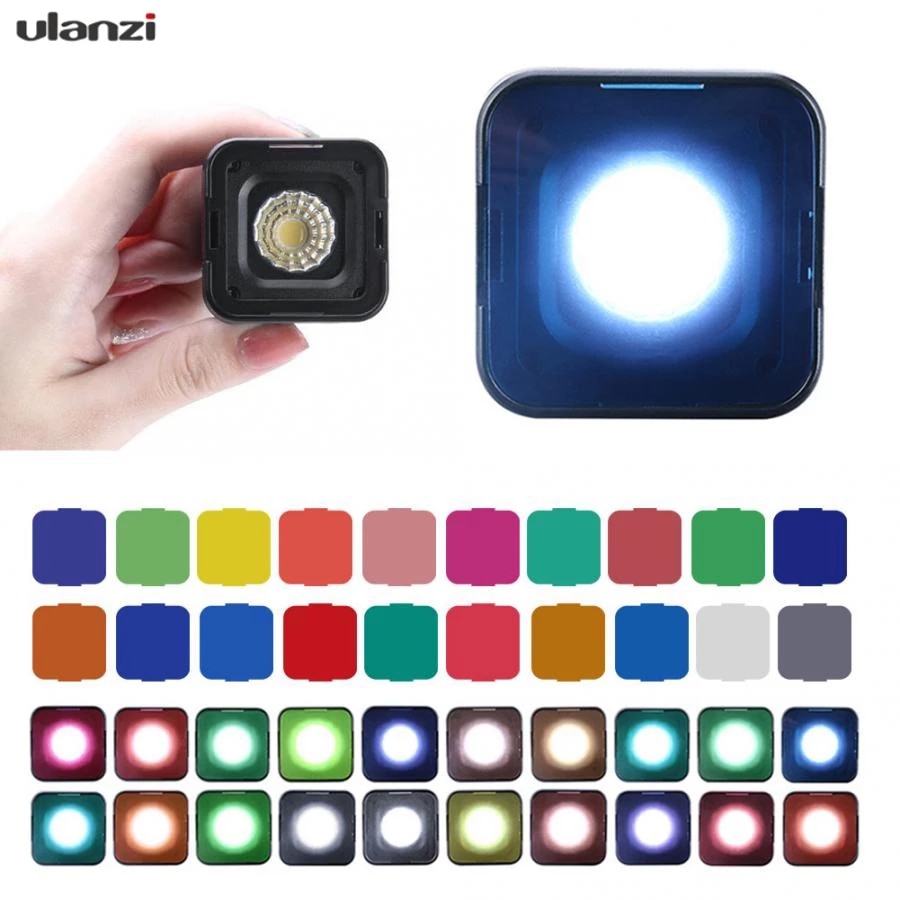 Ulanzi Mini LED Light Video Camera Licht IP67 10M L1 Pro Waterdichte 10M Ingebouwde Lithium Batterij 5500K fotografische Verlichting
