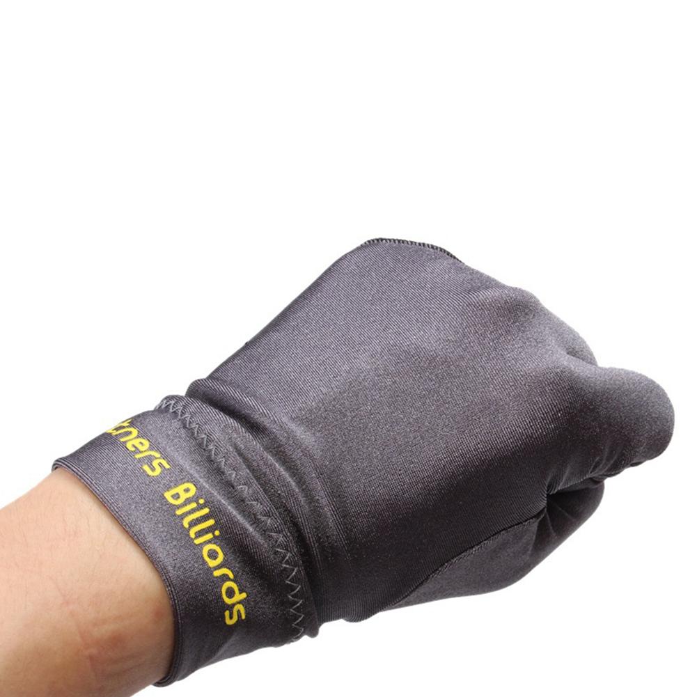 Billiards Three Finger Gloves Spandex Snooker Billiard Cue Glove Special Fingerless Billiard Pool Gloves Equipment Accessories