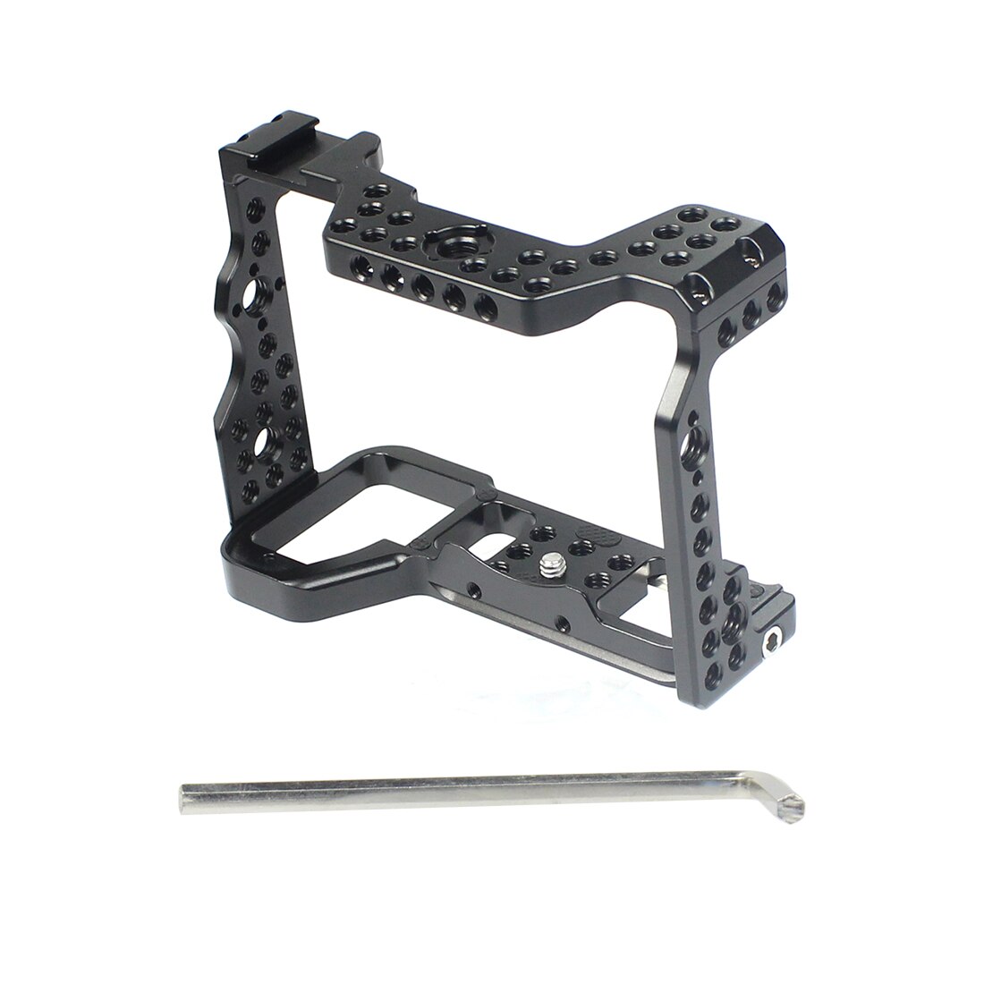 Aluminium Camera Nauwsluitend Dslr Kooi Voor Sony A7S3 Rig Quick Release L Plate Bracket Voor A7SIII