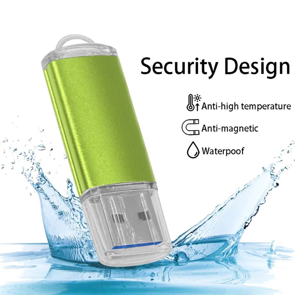 Neues USB 3.0 Pen Metal Drive 8 GB USB-Flash-Laufwerk mit hoher Kapazität 64 GB 128 GB tragbares Hochgeschwindigkeits-USB-Speicherkarten-Laufwerk