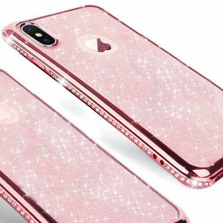 LLZ.COQUE Cassa Del Diamante per Il Iphone 11 Pro Xs Max X Xr 8 7 Più 6 6s 5 5s SE Strass Cinghia Bumper Anello Cavalletto Copertura Capa