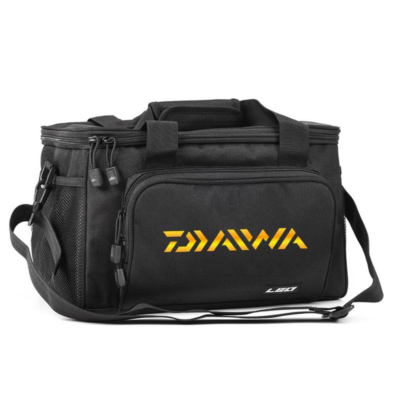 Multifunctional Fishing Canvas Bag Men's Outdoor Shoulder Crossbody Waist Bags Storage Accessories Climbing Multi-Purpose Bags: heijin