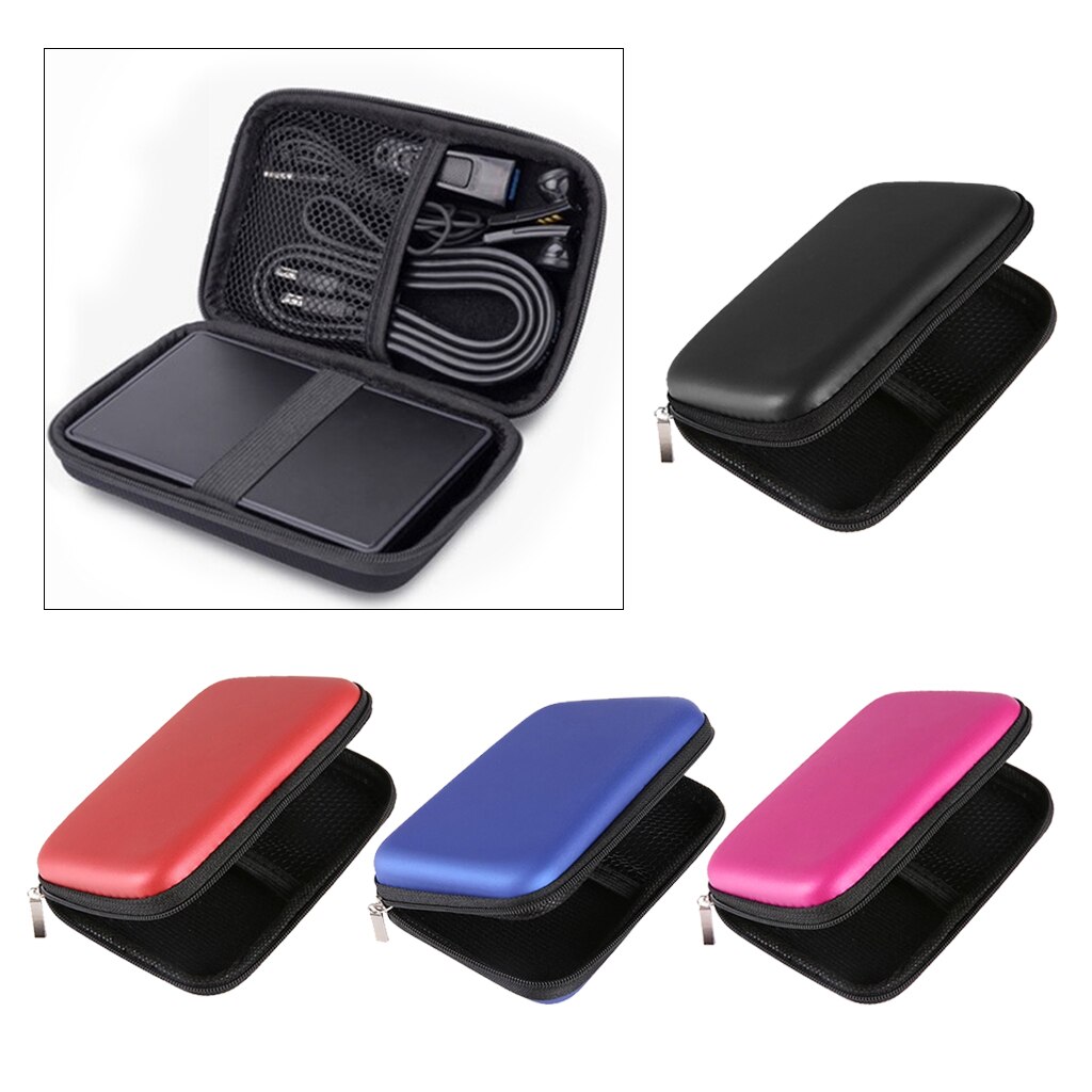 Schokbestendig Eva Hard Drive Case 2.5 Externe Beschermende Opbergtas Voor Draagbare Hdd Ssd