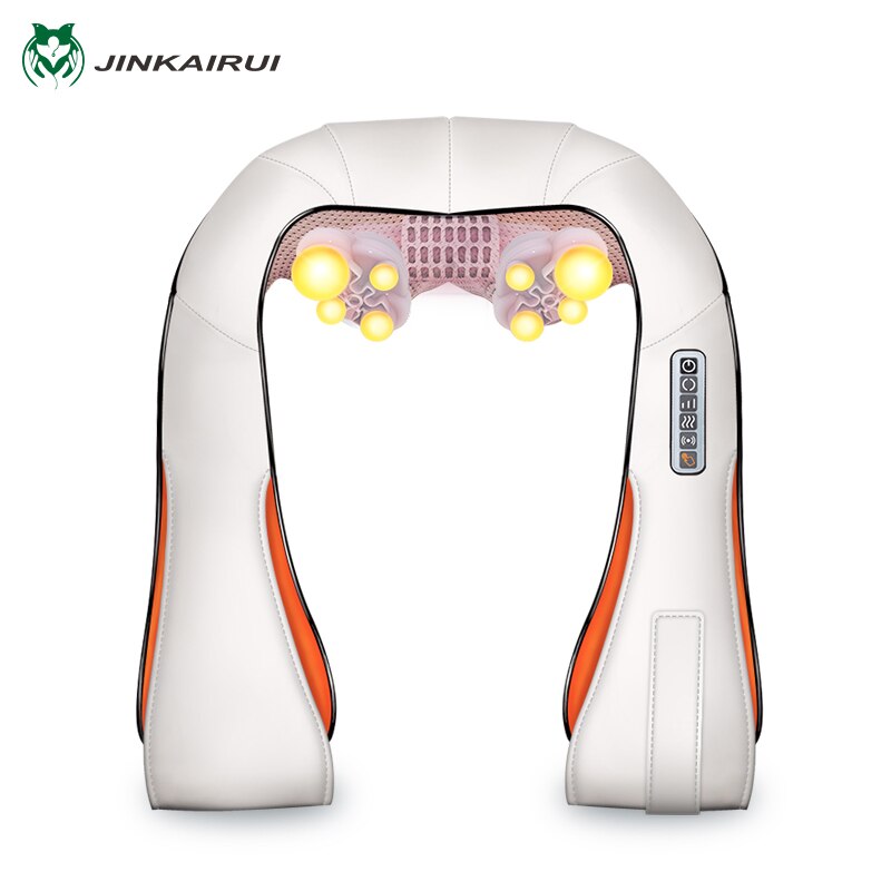 Multifunction U Shape Electrical Shiatsu Back Neck Shoulder Massager Body Infrared Kneading Massager Home Office Cars Massagem