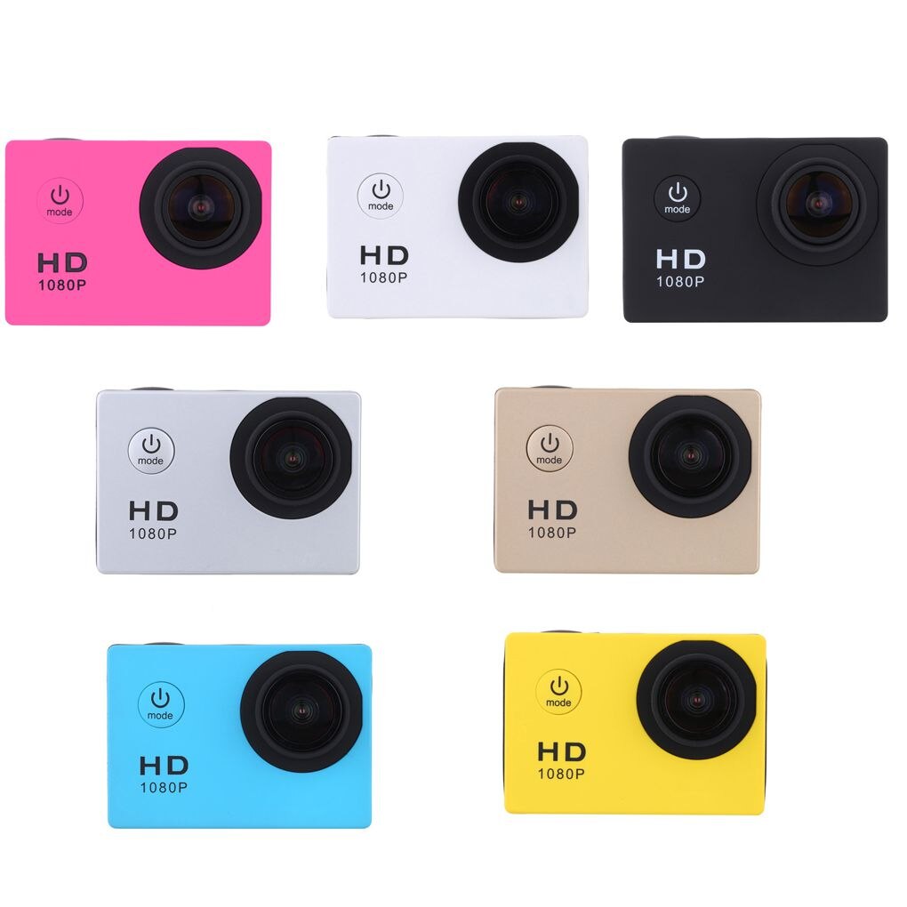 Mini caméra HD 1080 P DV 30 mètres étanche 90 degrés grand Angle 2.0 pouces LCD caméra caméscope