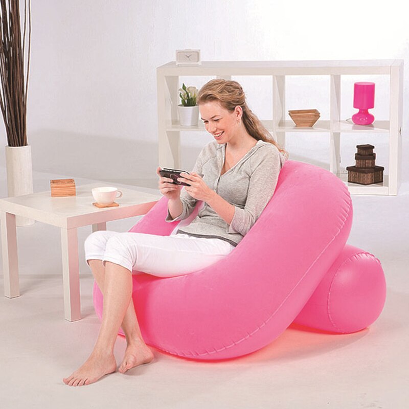 Single inflatable sofa tourism leisure folding inflatable chair tourism leisure folding inflatable chair