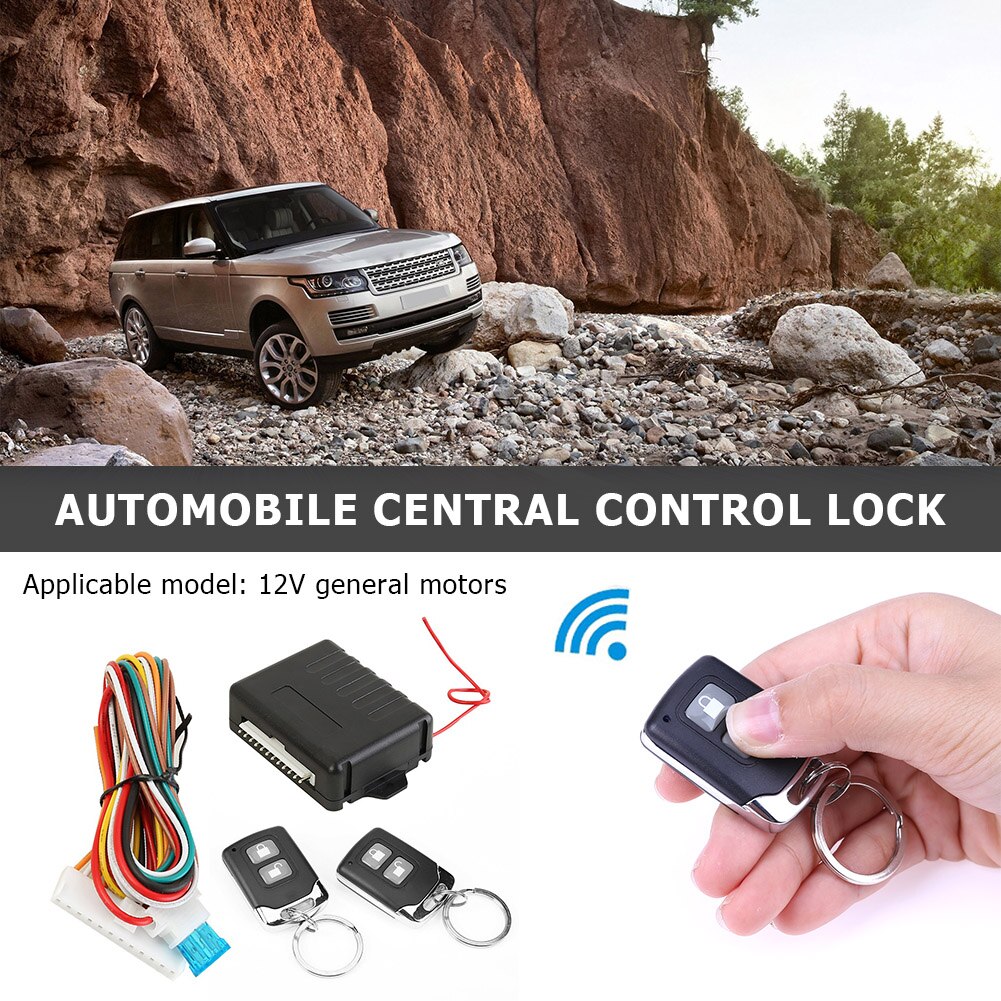 Auto Deurvergrendeling Kit Auto Centrale Keyless Entry Alarmsysteem 410/T245 Voor Outdoor Onderdelen Persoonlijke Auto Accessoires