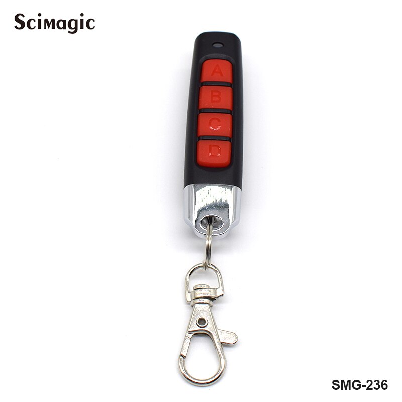 Copy remote control electric copy controller Thumb mini wireless transmitter switch 4 button key chain 433.92MHz