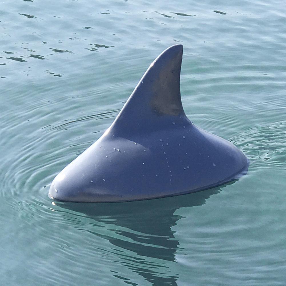 Requin aileron RC bateau 2.4GHz télécommande jouets électriques pour enfants Simulation extérieure Spoof vitesse requin jouet enfants 15km/ G4E3