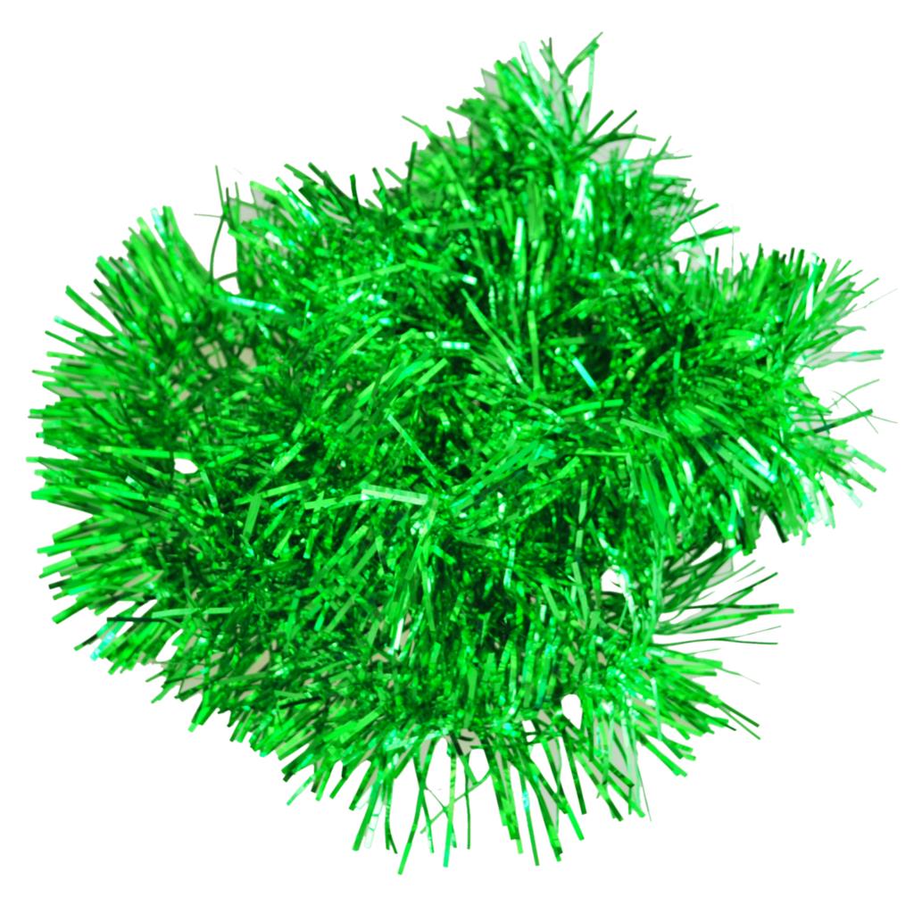 2m 6.5 Ft Christmas Tinsel Tree Decorations Tinsel Garland blue: green