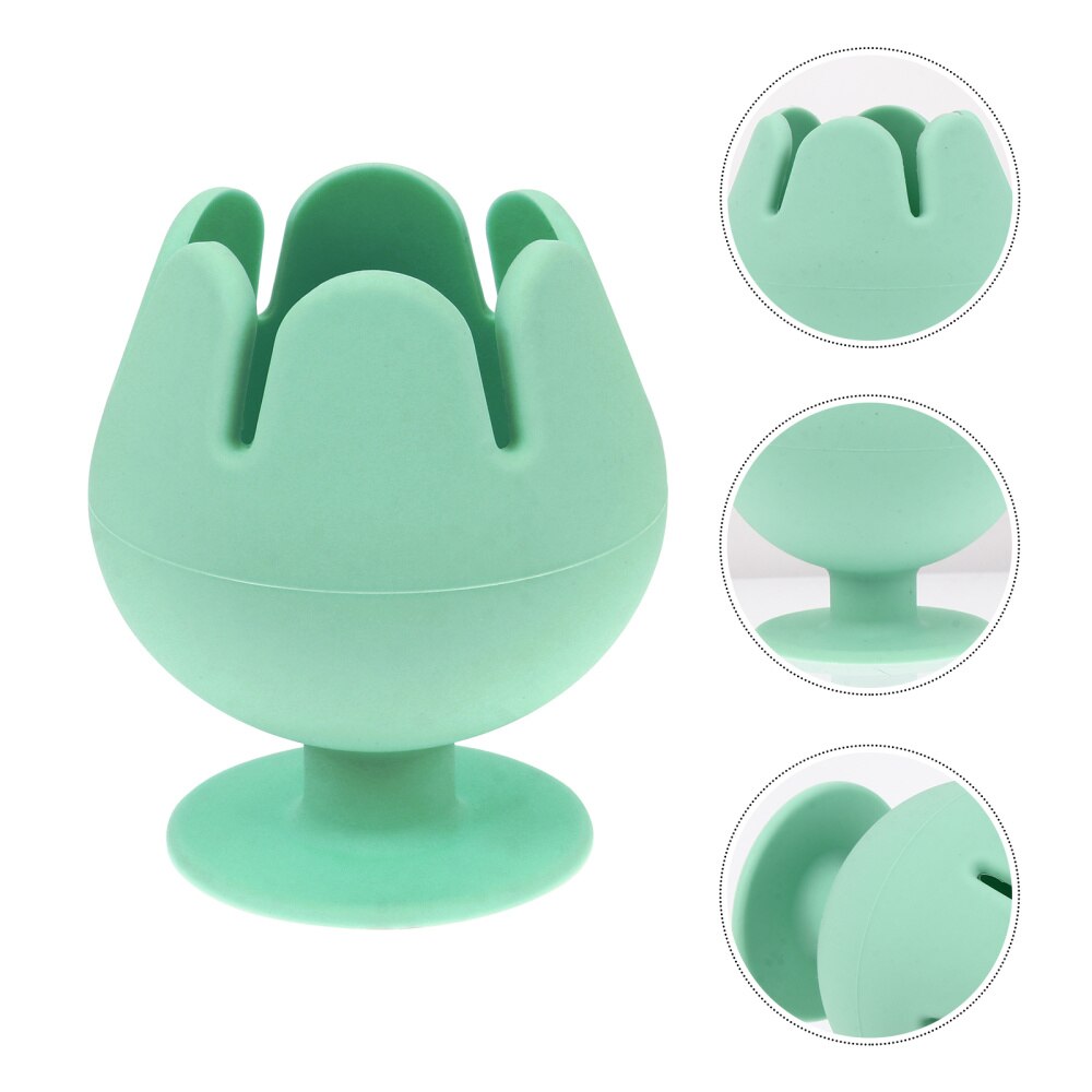 Silicone Suctioned Cups Craft Vinyl Scrap Collector for Vinyl Disposing: Green