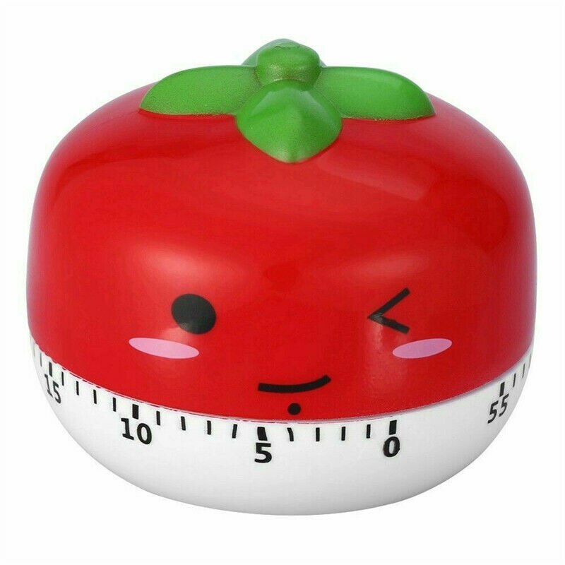 Cooking Shower Study Stopwatch Magnetic Kitchen Timer Scale Manual Timing Mechanical No Batteries Portable Countdown Alarm Clock