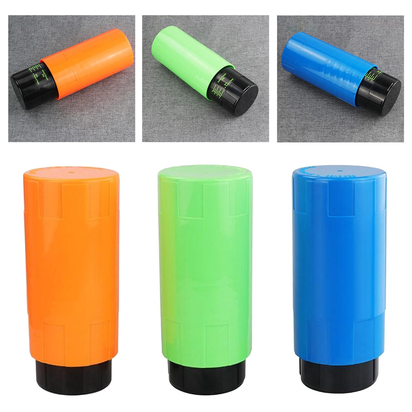 Durable Tennis Ball Saver 20x8.5cm Compact Balls Container Holder for 3 Balls Pressurizer Storage Carrying to Keep Ball Bounce