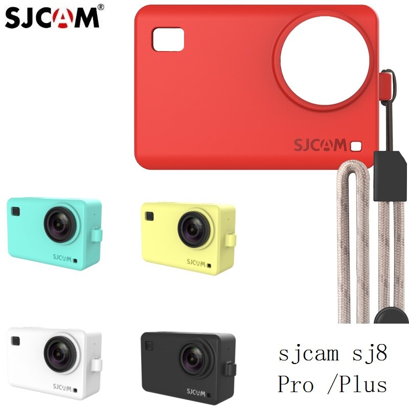 SJCAM Original SJ8 Pro/Plus Lens Cap/Cover Screen Glass Film UV Filter Bag Waterproof Box Diving Protect Action Camera Clownfish