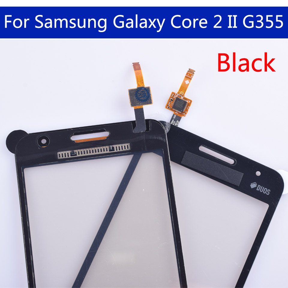 Écran tactile en verre sans LCD, 4.5 pouces, pour Samsung Galaxy Duos Core 2 II SM-G355H G355H G355 G355M