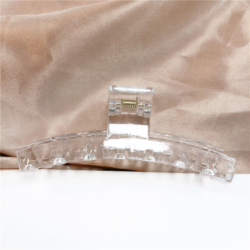 Koreaanse Grote Barrette Krab Haar Klauwen Bad Haar Klauw Paardenstaart Clip Grote Haarspeldjes Klauw Clip Haar Clip Krab Voor vrouwen Haar Clips: NO.3