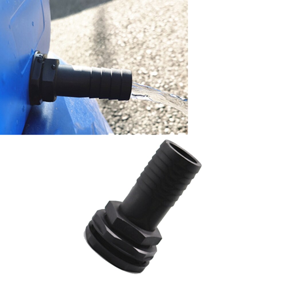 Quick Connector Water Butt/Tank 38mm/1In Plastic Overflow Pipe Provide For Water Storage Tank Connector Thread 48mm/1.89inch