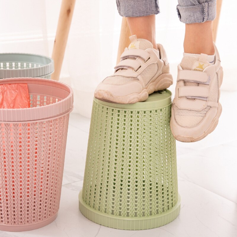 KOMFOTTEU Cassapanca in rattan con doppie ante e coperchio, a 2 ripiani