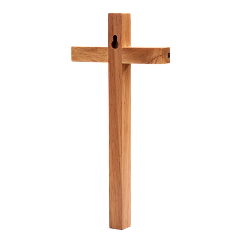 Handgemaakte Houten Kruis Christus Ornamenten Muur Opknoping Tafel Cross Voor Thuis Altaar Kapel Kerk Decor