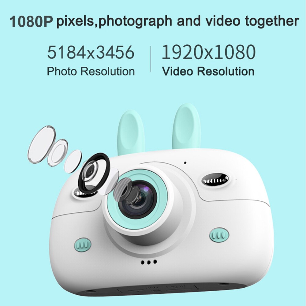 Children's Camera Full HD 1080P Portable Digital Video Photo Camera Fotograficas 2.4 Inch Screen Kids Children Camera