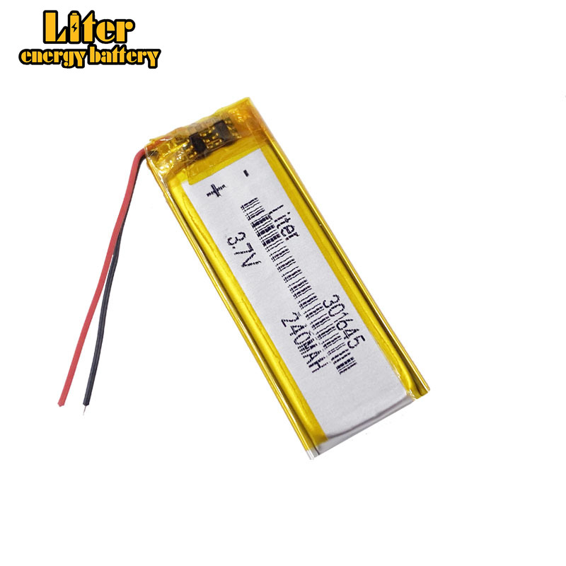 Lithium Polymeer Batterij 301645 3.7V 350 Mah 301545 MP3 Geluid Opname Pen Bluetooth Oortelefoon Punt Lezen Pen Wirel