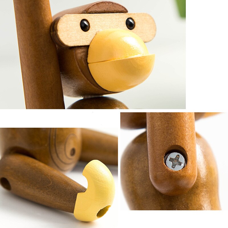 Nordic Aap Ornamenten Muur Planken Hanger Thuis Creatief Decoratie Ambachten